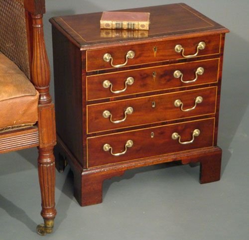 Miniature Georgian Mahogany Chest of Drawers